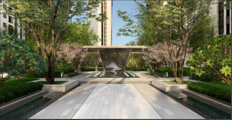 金輝優(yōu)步悅山效果圖